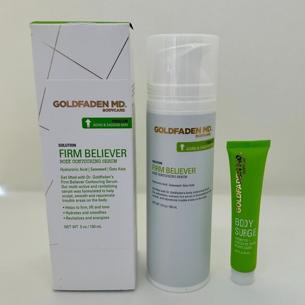 Goldfaden MD Firm Believer Body Contouring Serum and Body Surge Moisturizer - Picture 6 of 7